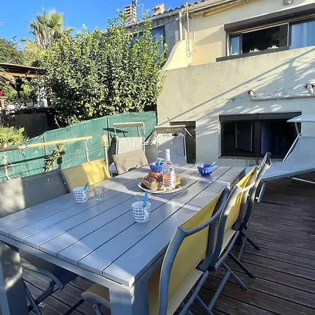 Maison De Vacances 4 Pieces Avec Vue Mer, Climatisation Et Parking A Porticcio - Fr-1-61-622 Vakantiehuis *