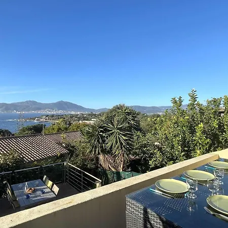 Maison De Vacances 4 Pieces Avec Vue Mer, Climatisation Et Parking A Porticcio - Fr-1-61-622 Vakantiehuis Grosseto-Prugna